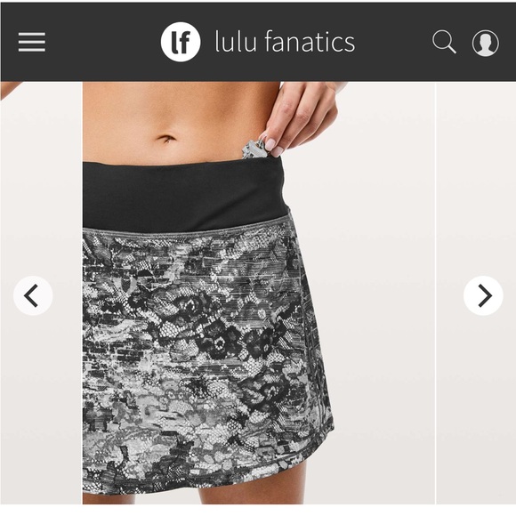Lululemon Pace Rival Skirt *Tall Size 8 - Picture 12 of 16
